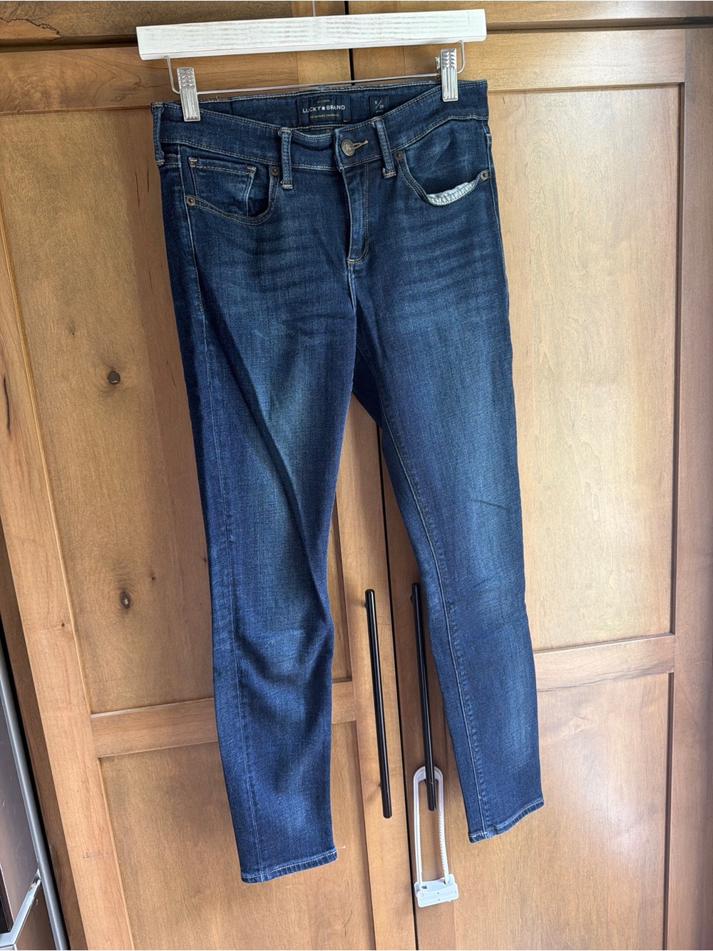 Lucky Brand Women’s Skinny Jeans in Dark Indigo